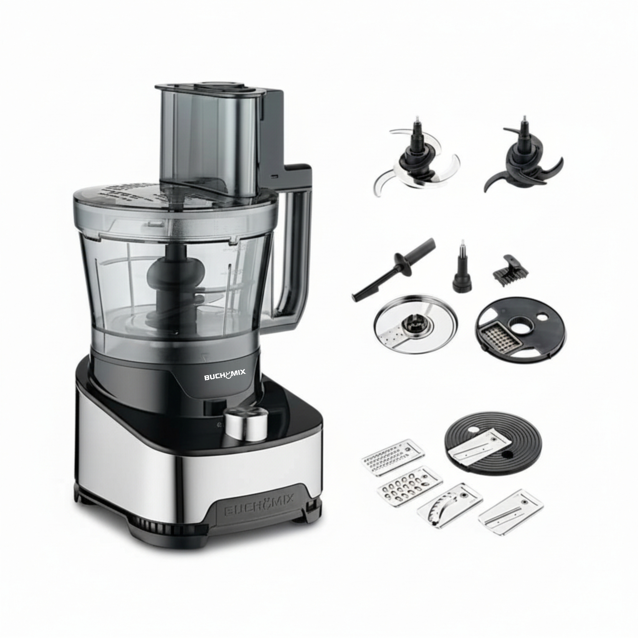 Large Capacity Multifunction Pro Food Processor With Unbreakable Bowl