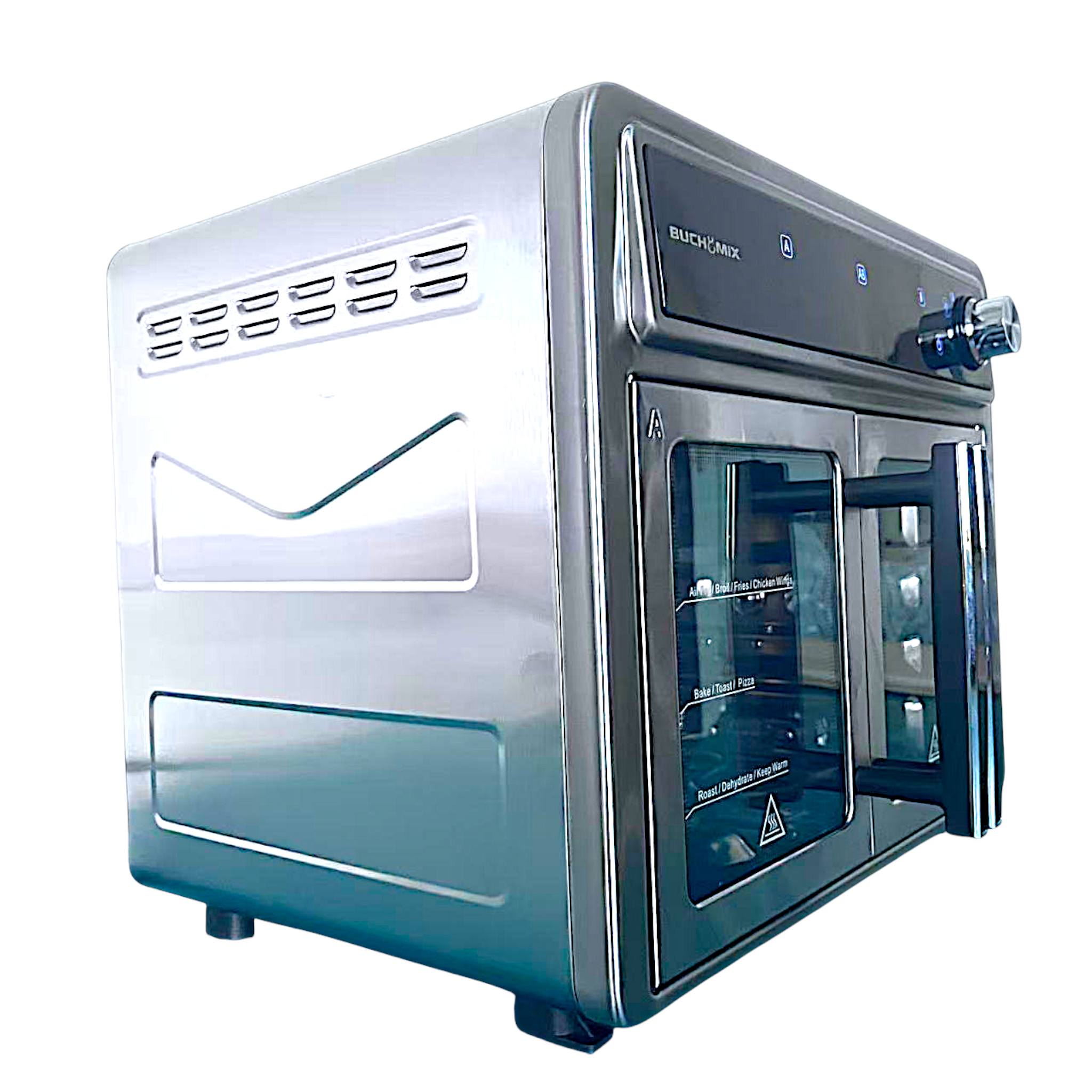 All Round Stainless Steel Dual Compartment XL French Door Air Fryer Oven Toaster 30quarts