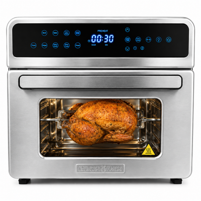All in One Air fryer Oven with  Stainless Steel Interior & Accessories