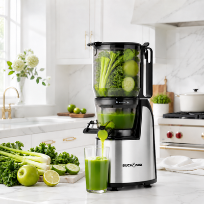 Hands-Free Cold Pressed Slow Juicer with large Loading Bowl- BJ30
