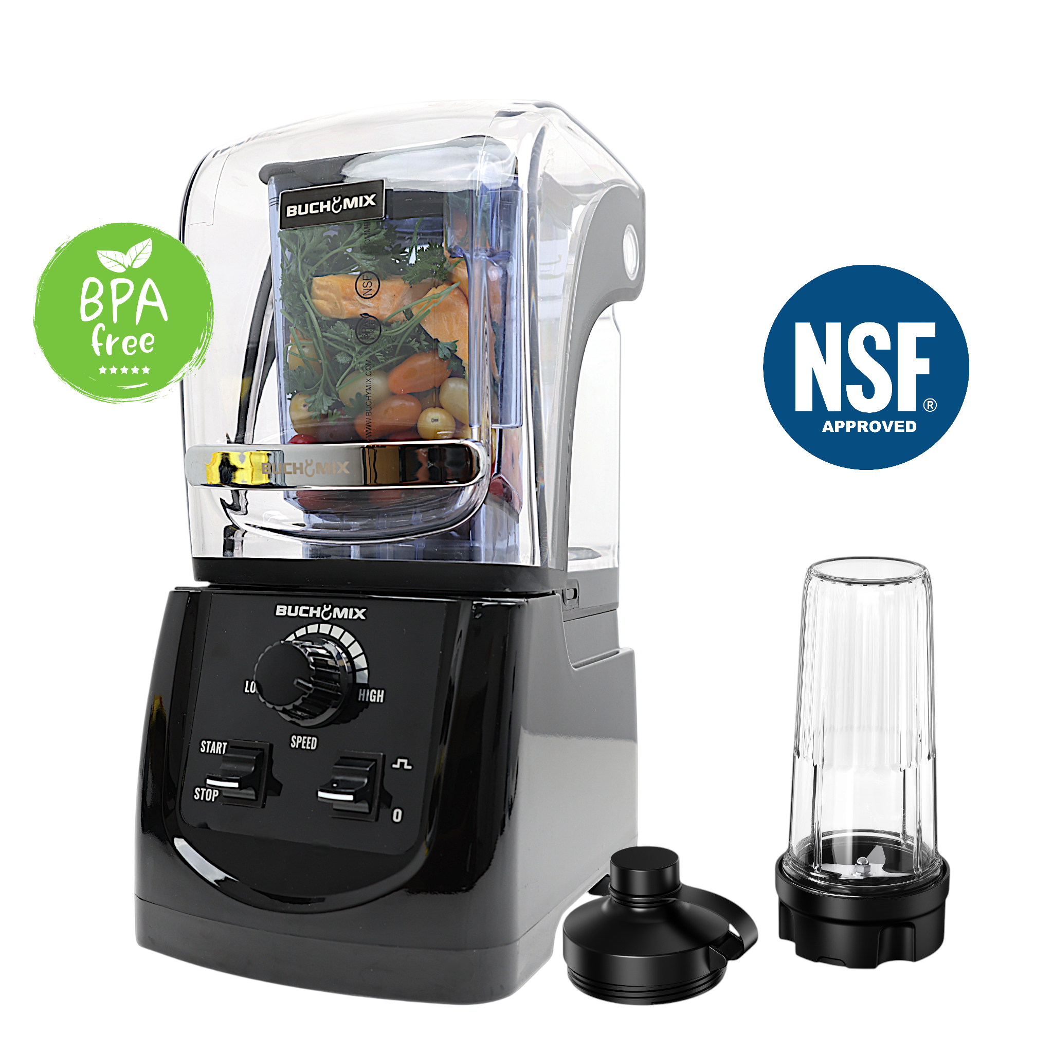 Ultra Heavy Duty Soundproof Blender With Manual Control