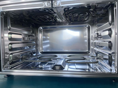 All Round Stainless Steel Dual Compartment XL French Door Air Fryer Oven Toaster 30quarts