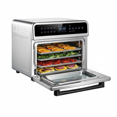 All in One Air fryer Oven with  Stainless Steel Interior & Accessories