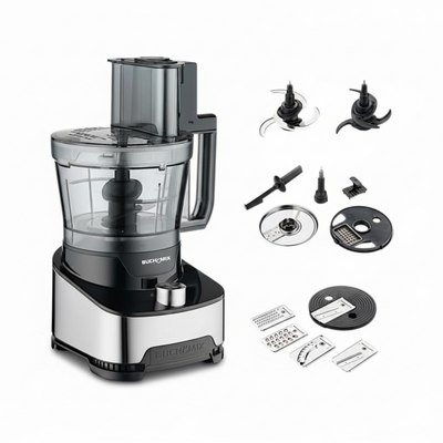 Large Capacity Multifunction Pro Food Processor With Unbreakable Bowl