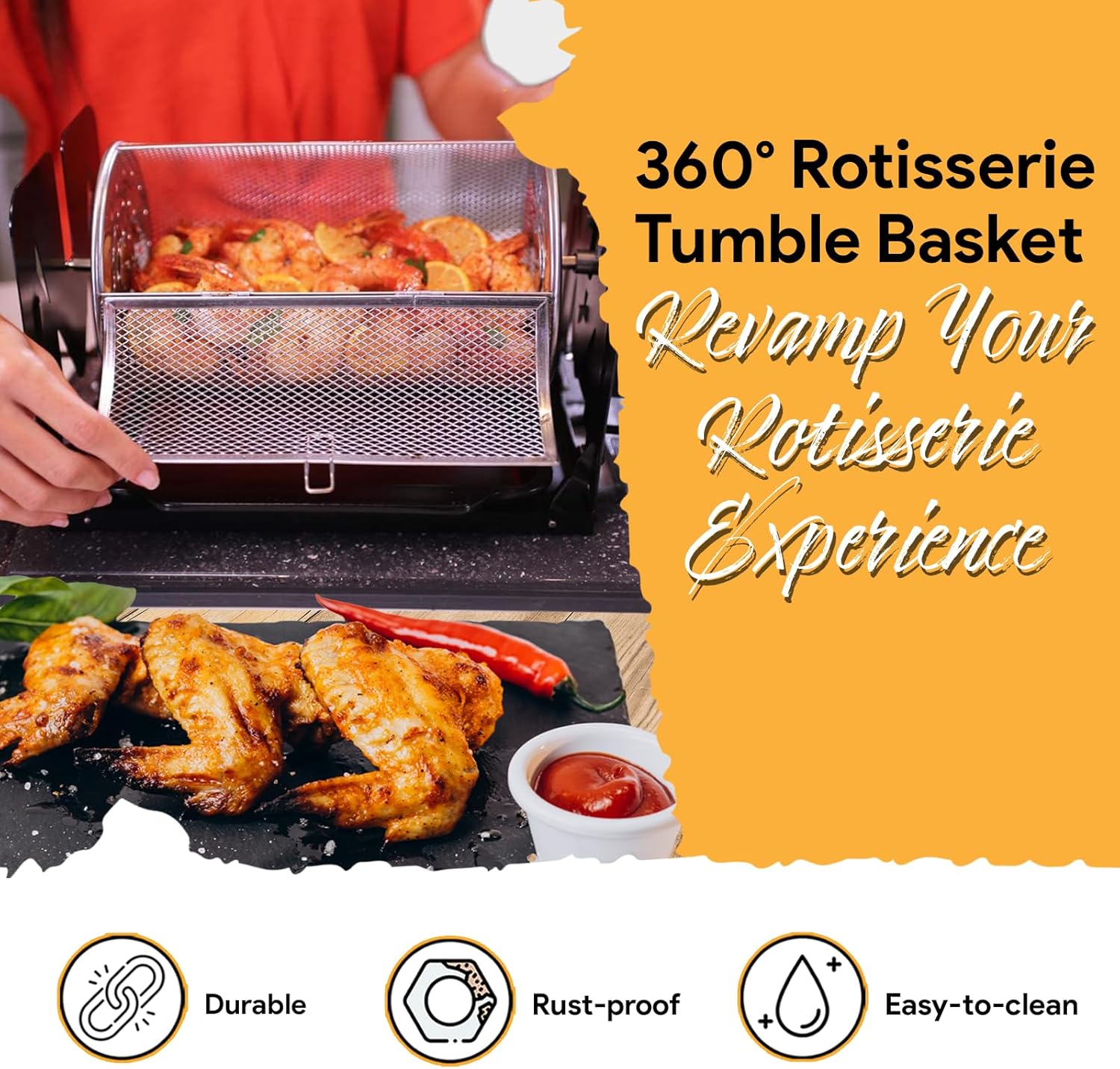 Premium 18L Multifunction Smart Air Fryer Oven - Buchymix UK