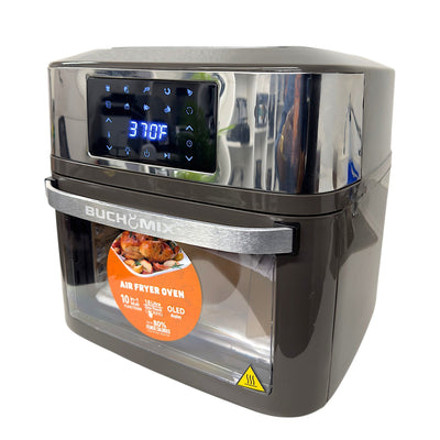 Multifunction Smart Air Fryer with Stainless Steel - Interior and Accessories