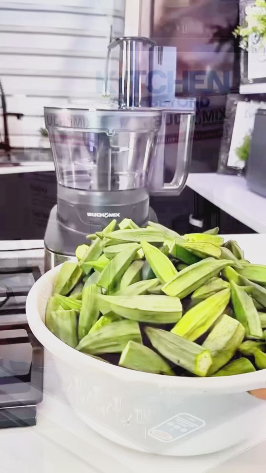 Large Capacity Multifunction Pro Food Processor With Unbreakable Bowl